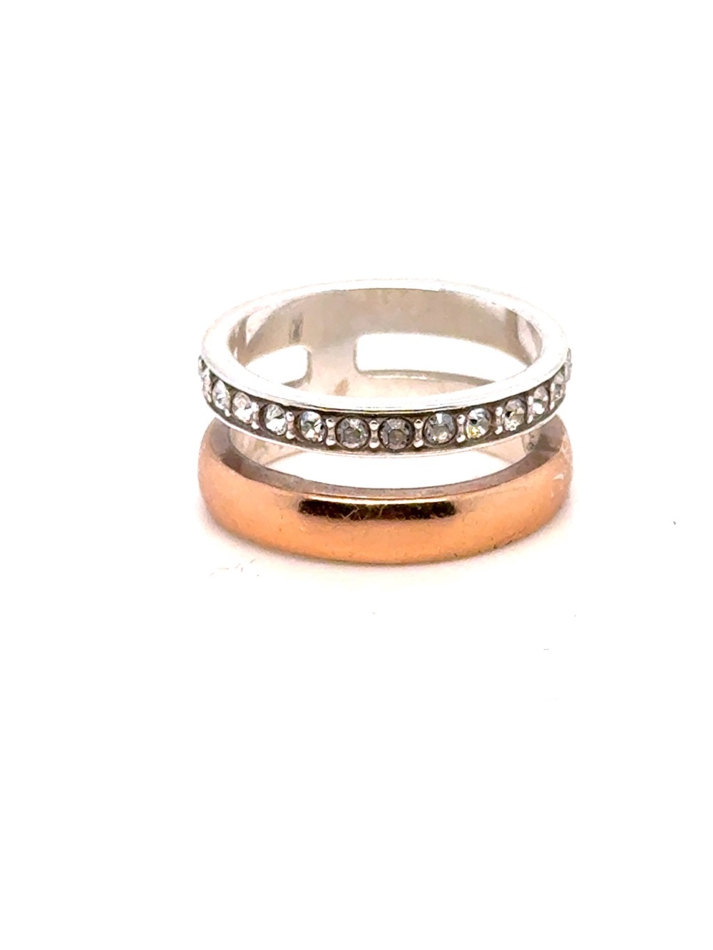 Brighton Rose Gold and Clear‎ Crystal Ring